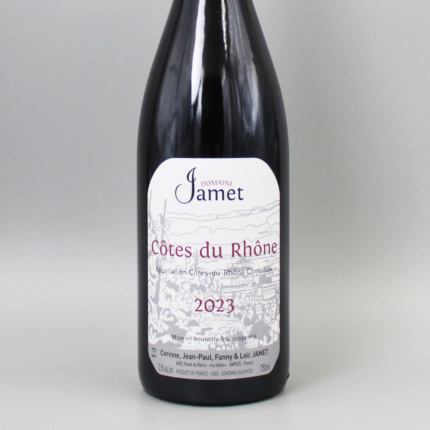 [フランスワイン]ジャメ コート デュローヌ ルージュ 2023 赤 750ml