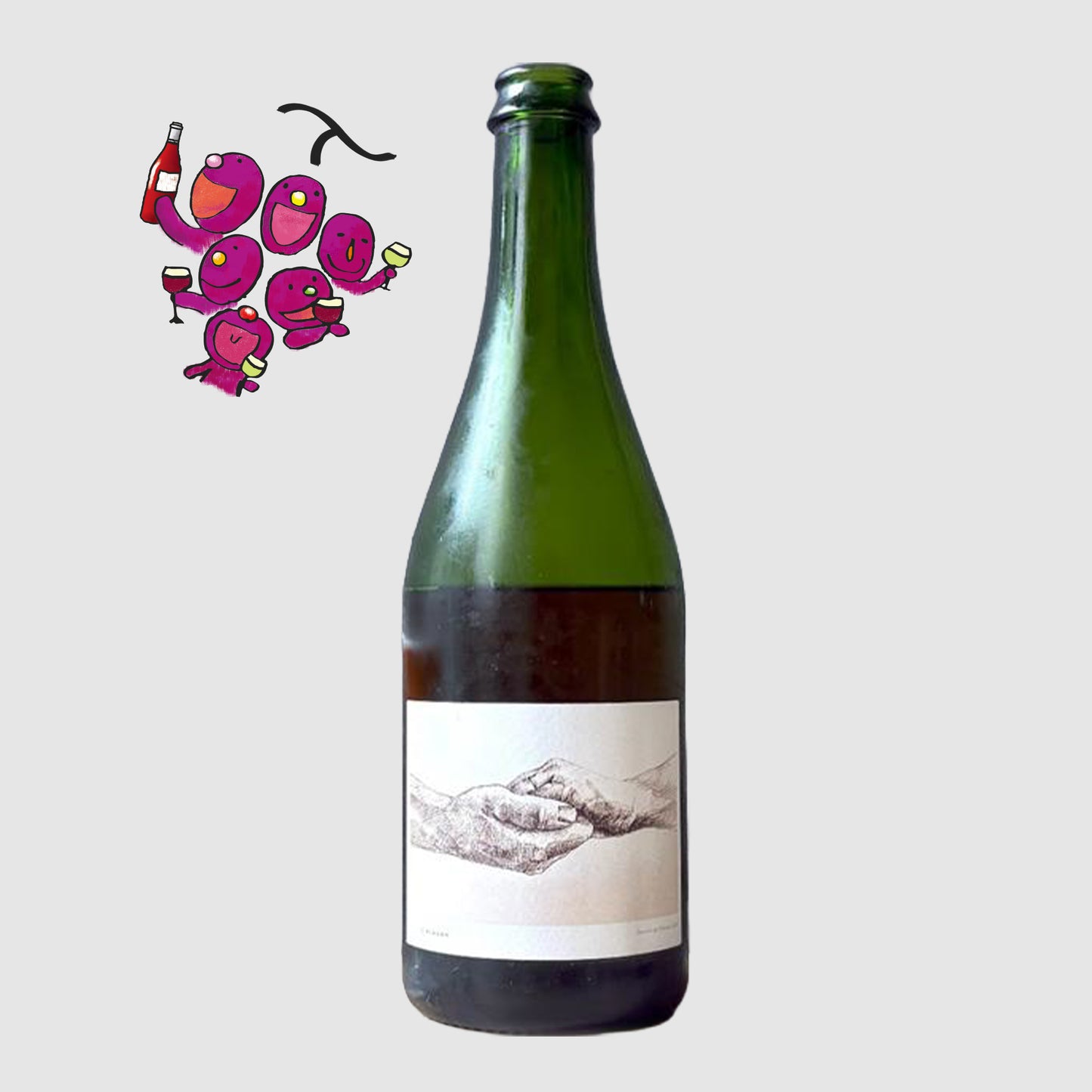 [フランスワイン]ラルザン メルシー 2023 ロゼ泡 750ml