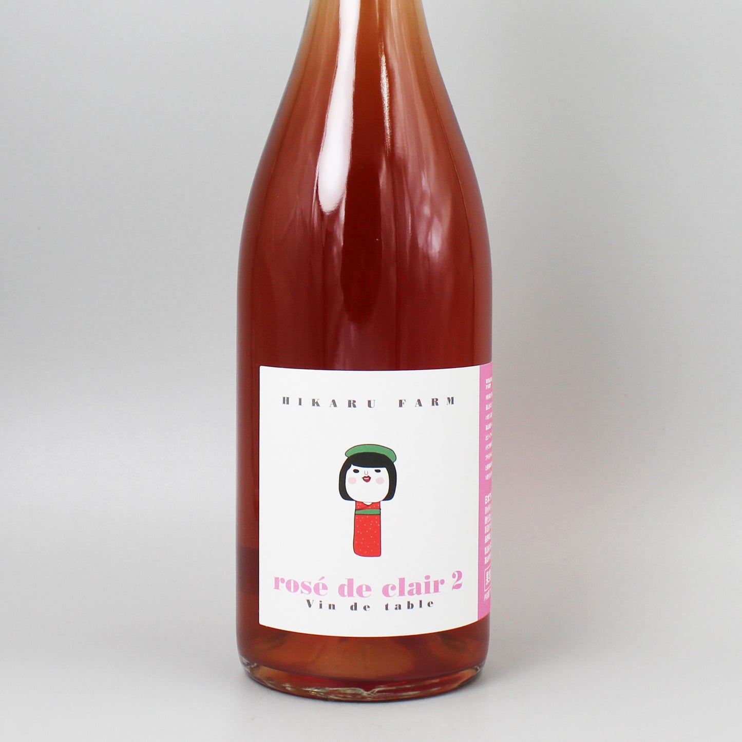 [日本ワイン]ドメーヌ長谷 ローズ クレー 2 ロゼ泡 750ml