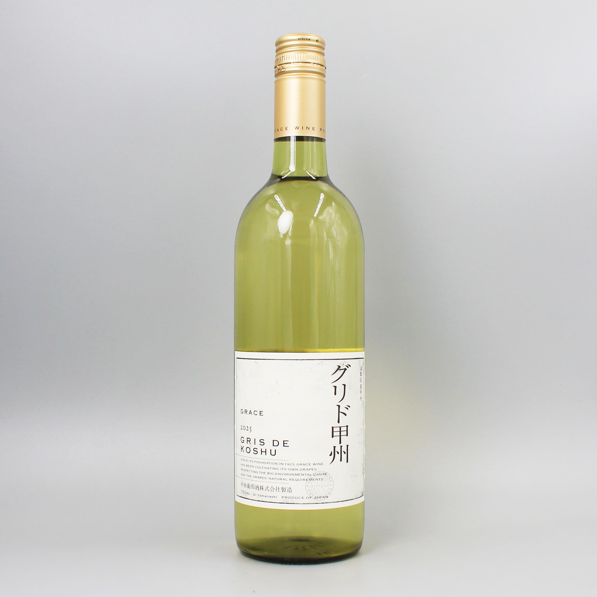日本ワイン]グレイスワイン グリド 甲州 2025 白 750ml – ナチュラル