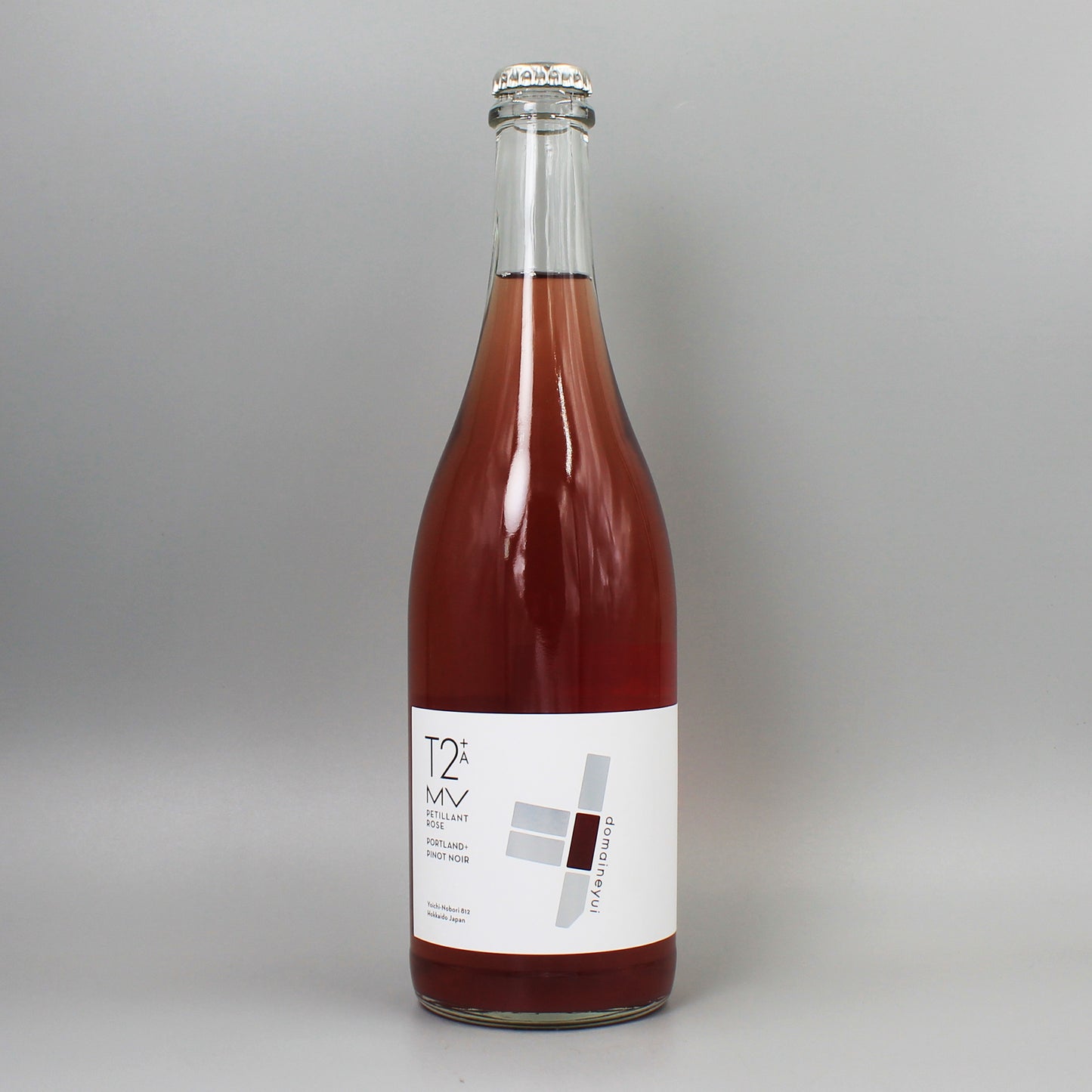 [日本ワイン]ドメーヌ ユイ T2+A Petillant Rose MV ロゼ泡 750ml