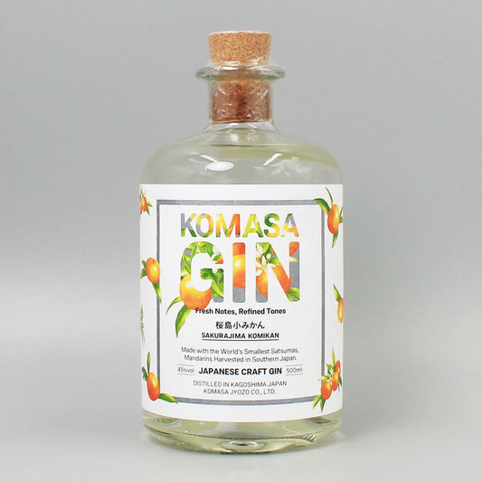 [スピリッツ]小正醸造 KOMASA GIN 桜島小みかん 45ﾟ 500ml