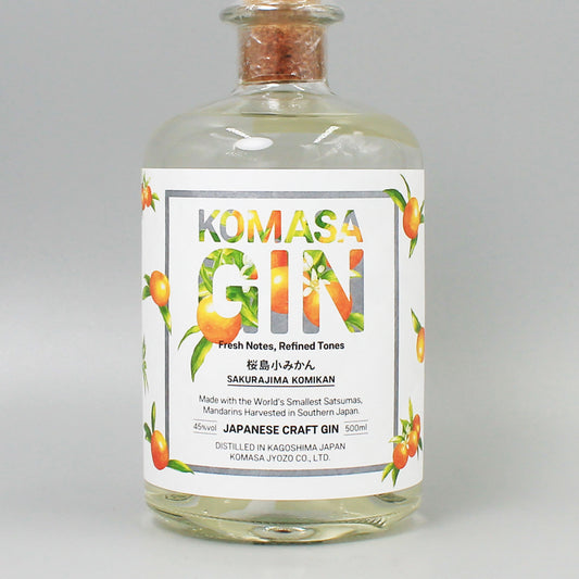 [スピリッツ]小正醸造 KOMASA GIN 桜島小みかん 45ﾟ 500ml