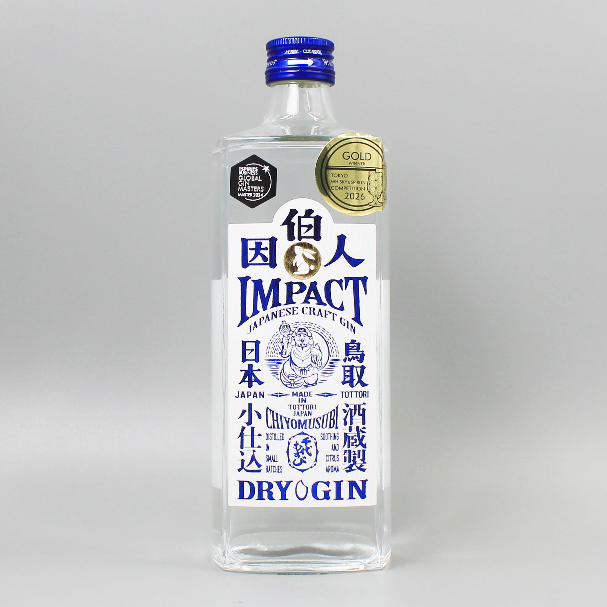 スピリッツ]千代むすび酒造 因伯人(Impact) ジン 47° 700ml