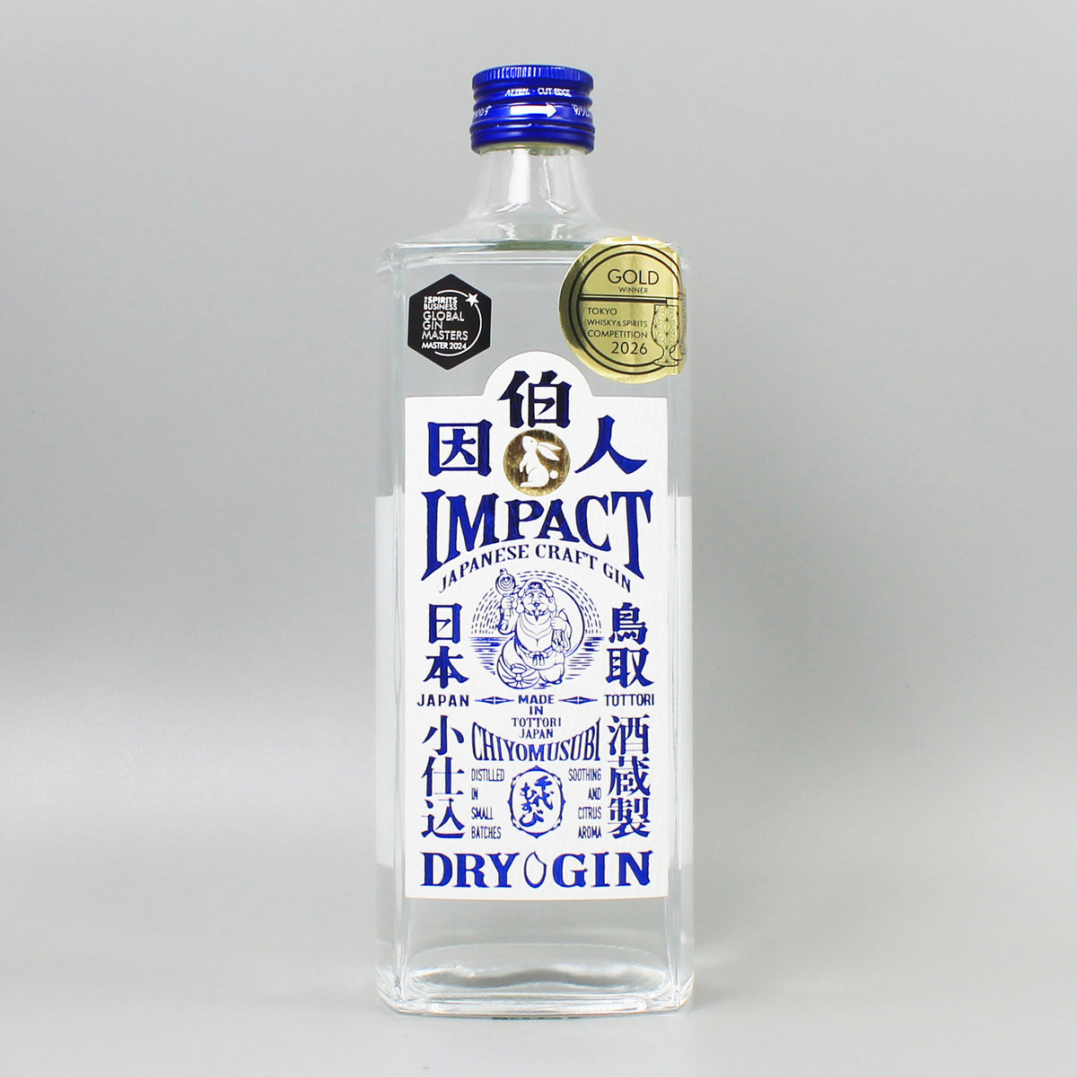 [スピリッツ]千代むすび酒造  因伯人(Impact)  ジン 47° 700ml