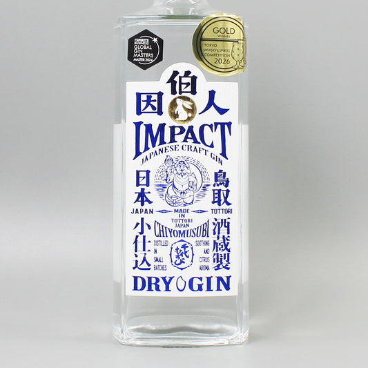 [スピリッツ]千代むすび酒造  因伯人(Impact)  ジン 47° 700ml