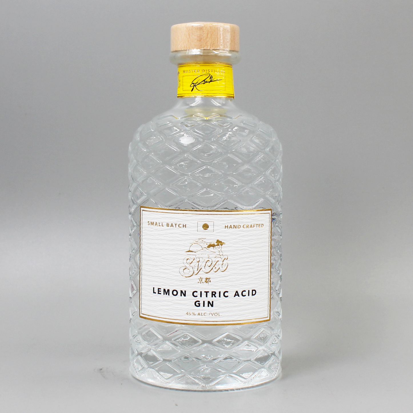 [スピリッツ]SiCX京都蒸留所 SiCX京都レモン シトリックアシッド(クエン酸) ジン 500ml
