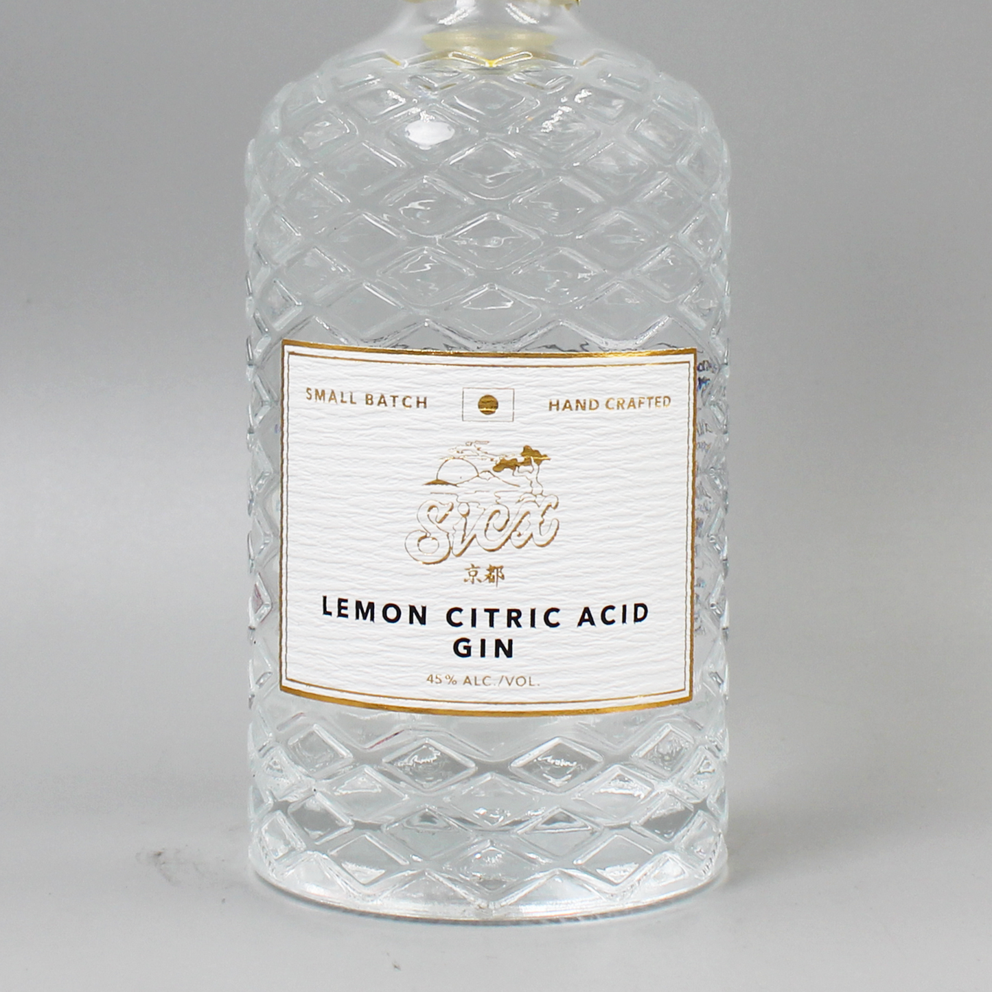 [スピリッツ]SiCX京都蒸留所 SiCX京都レモン シトリックアシッド(クエン酸) ジン 500ml