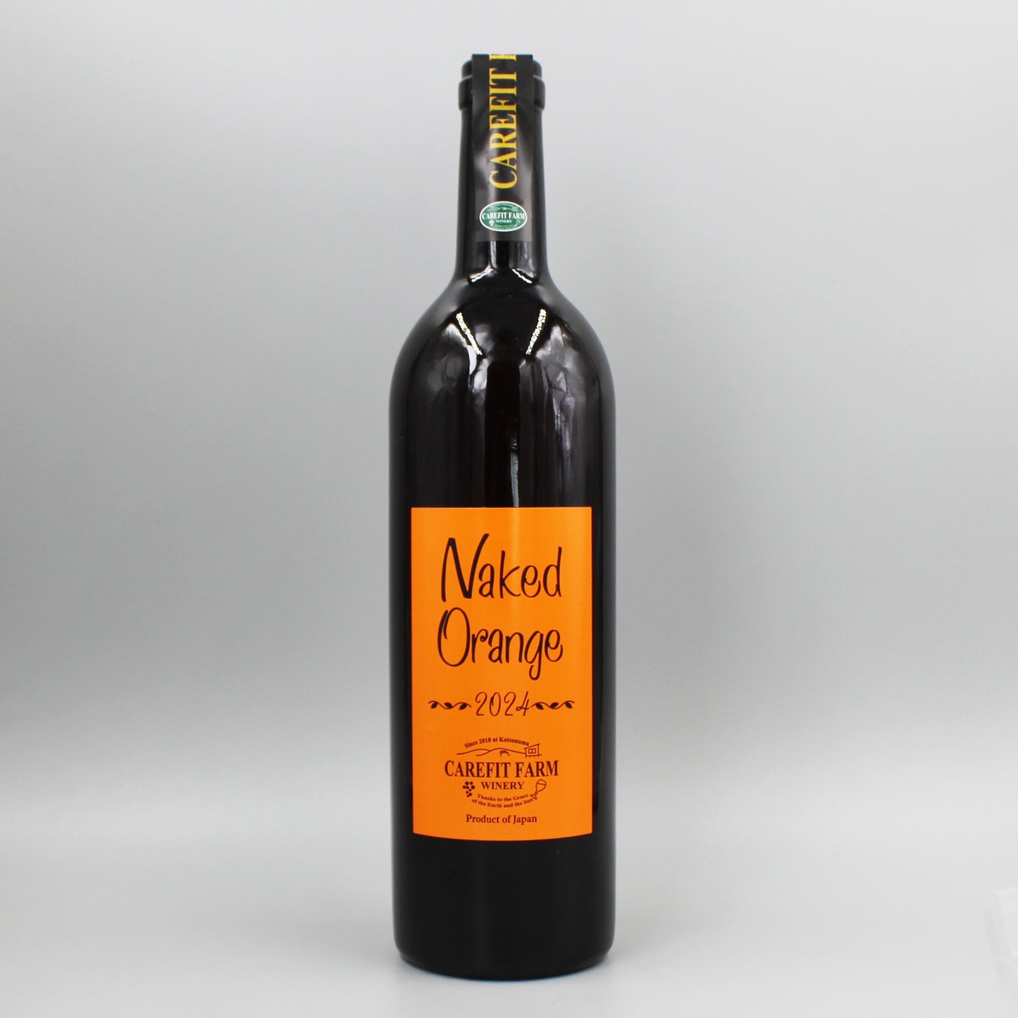 [日本ワイン]ケアフィットファームワイナリー ネイキッド オレンジ 750ml