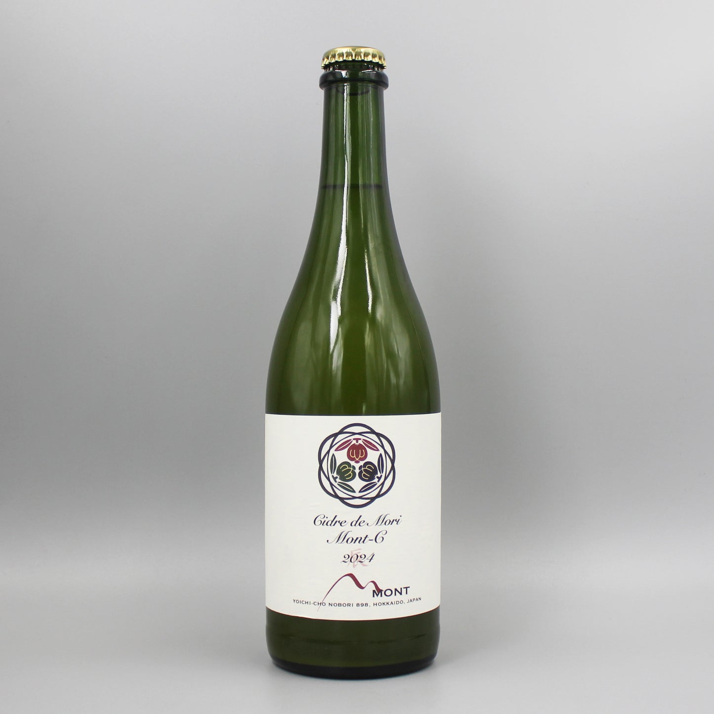 [日本ワイン]ドメーヌ モン Mont-C 2024 白泡(シードル) 750ml