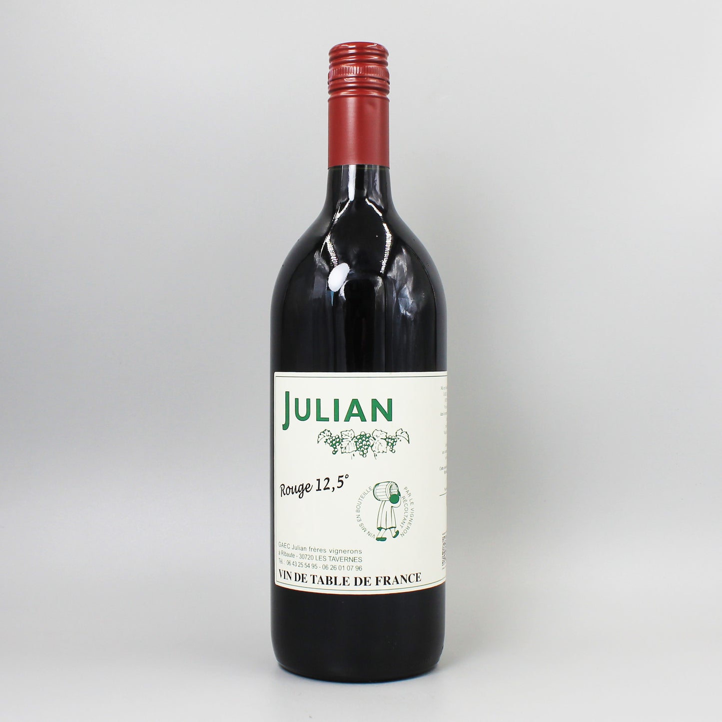 [フランスワイン] ルイ ジュリアン ルージュ 12.5％ 2024&2025 赤 1000ml