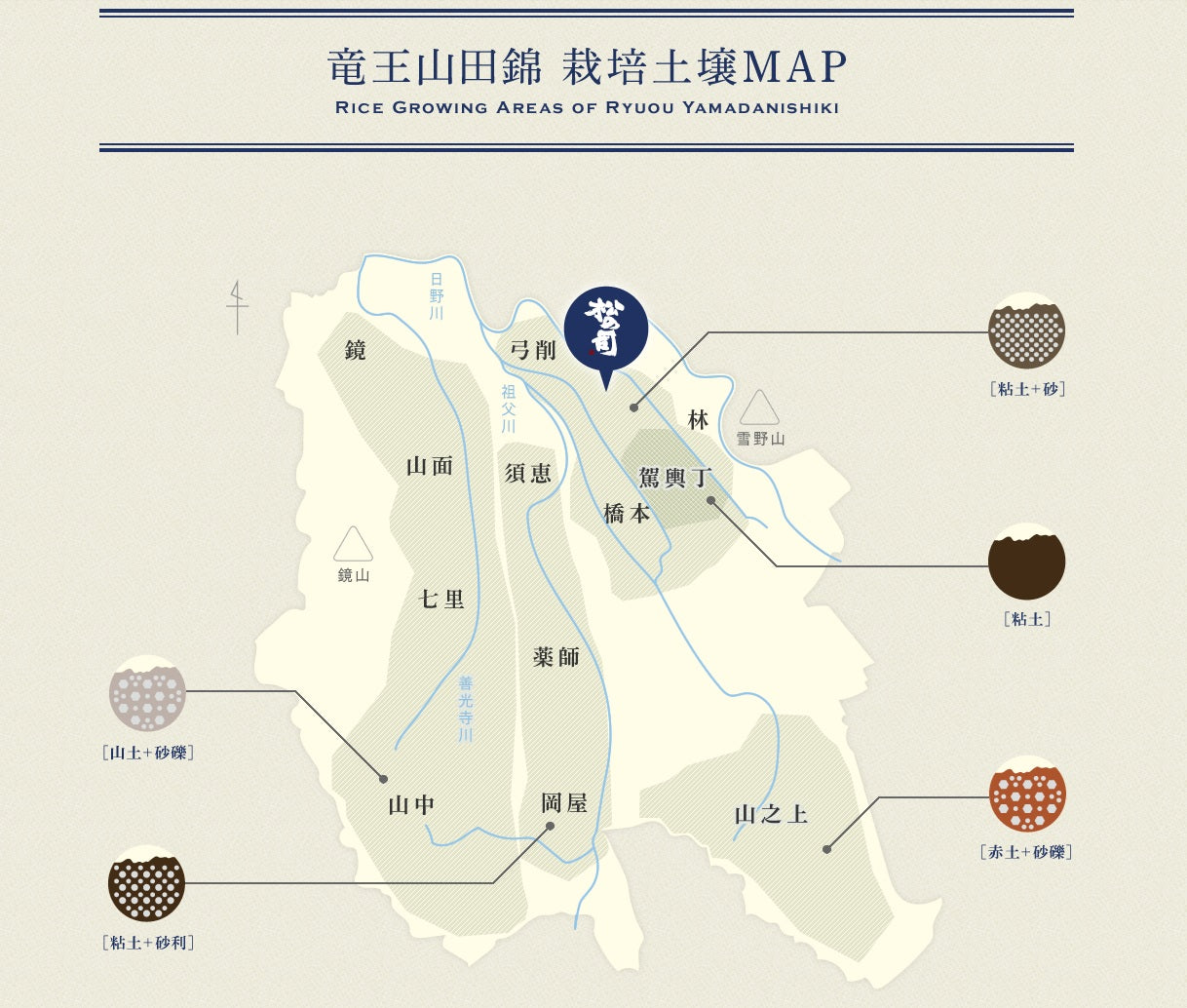 [日本酒] 松瀬酒造 松の司 純米吟醸 竜王産山田錦 山中 720ml