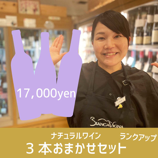 [お得なセット]ナチュラルワイン3本おまかせランクアップセット