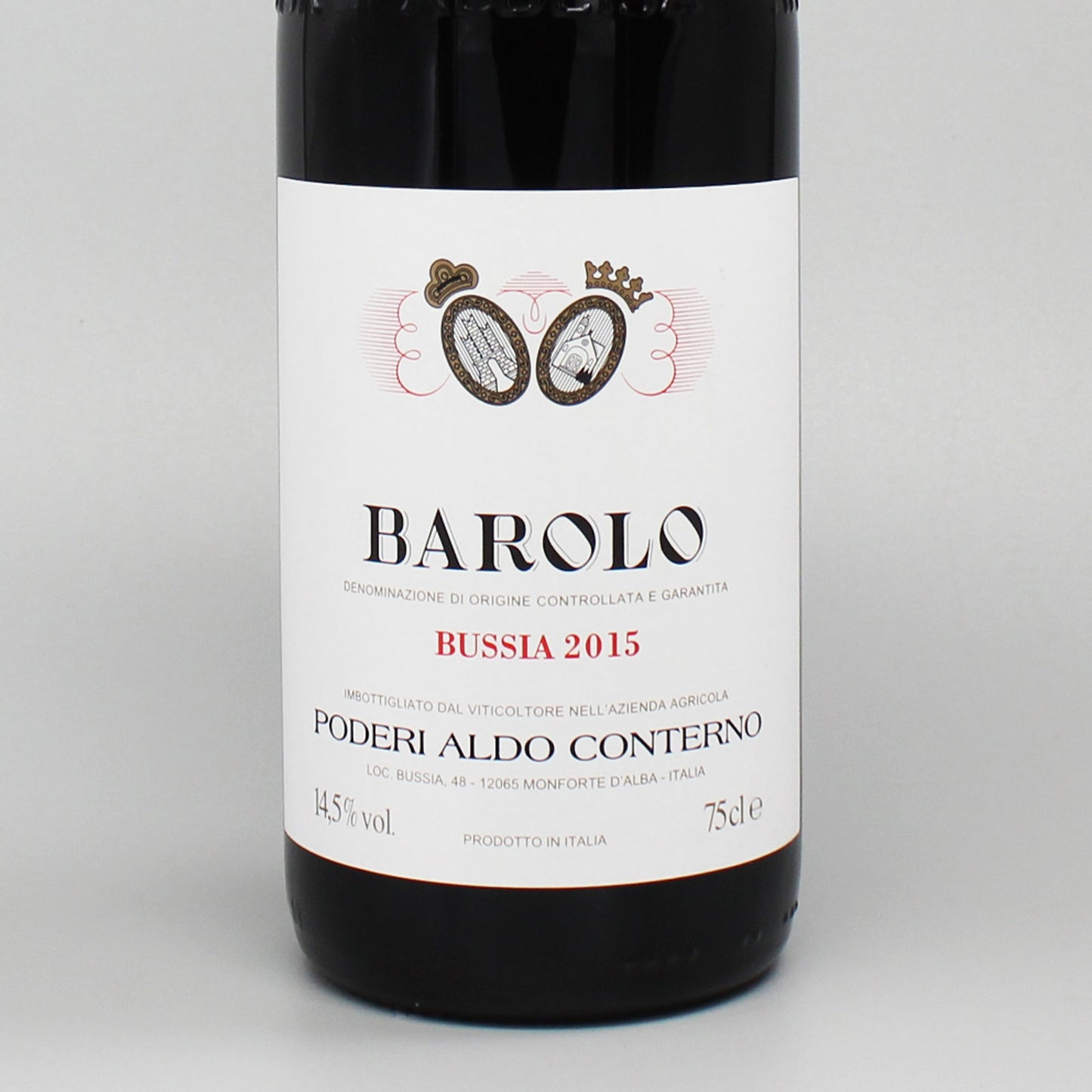 ［イタリアワイン］ポデーリ･アルド･コンテルノ バローロ ブッシア 2015 赤 750ml